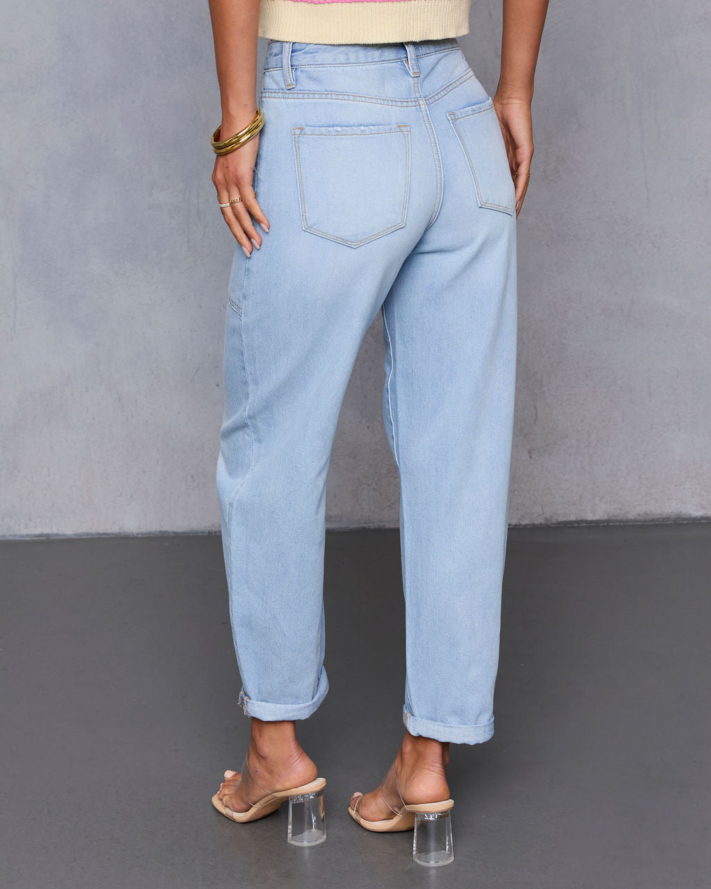Teien Rigid Pintuck Barrel Jeans