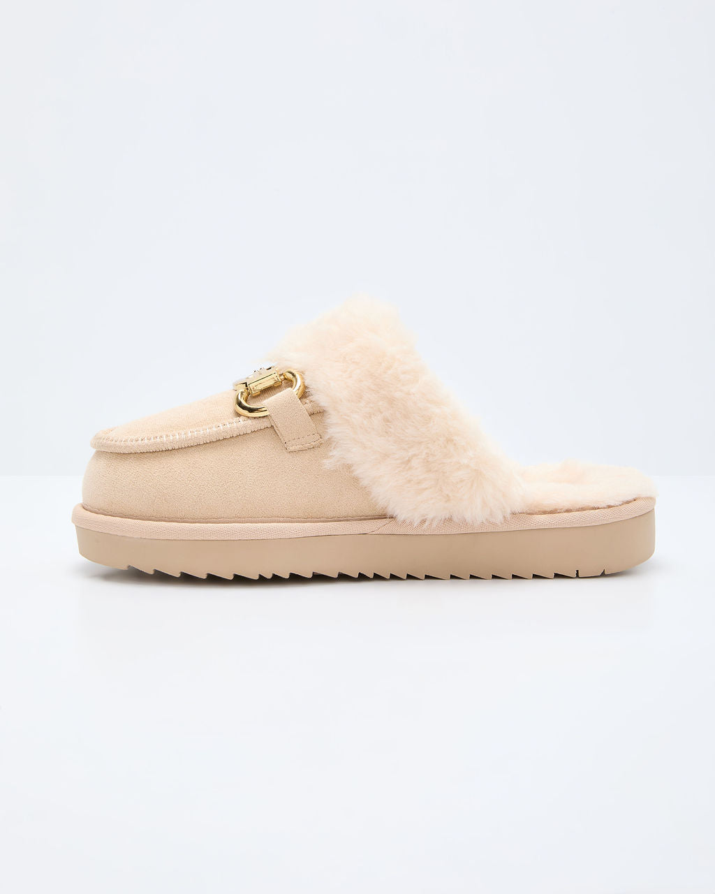 Toasted Oat Suede Horsebit Loafers