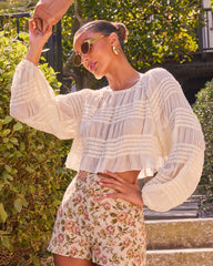 My Dearest Peasant Crop Top
