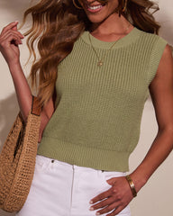 Markie Knit Crochet Top