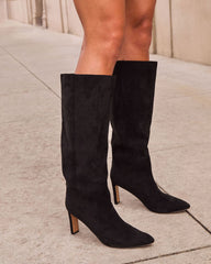 Arenna Suede Knee High Boot