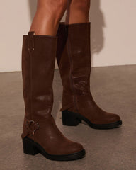 Country Acres Western Hardware Knee High Boots