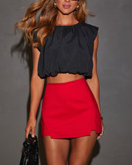 Coronado Cotton Blend Mini Skort