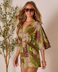 Brinklie Kimono Sleeve Romper