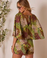 Brinklie Kimono Sleeve Romper