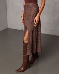 Dusk Loom Printed Maxi Skirt