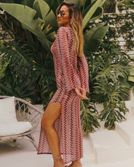 Joanne Crochet Cover Up Maxi Dress