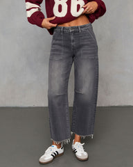 Cedar Fade Super Stretch Barrel Jeans
