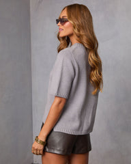 Cafe Crewneck Sweater
