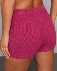 Serene High Rise Knit Shorts