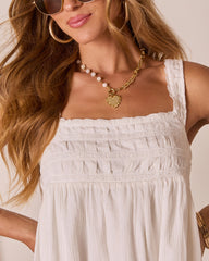 Juney Pleated Babydoll Tank
