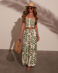 Sol Escape Tropical Drawstring Pants