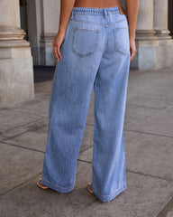 Tehla Stretch Pull-On Jeans